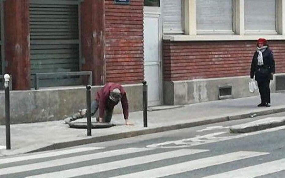 Paris catacombs entrance