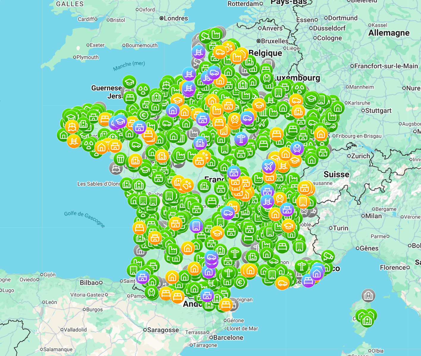 Urbex Map France 2026